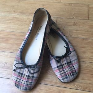 Taryn Rose Suede Flat